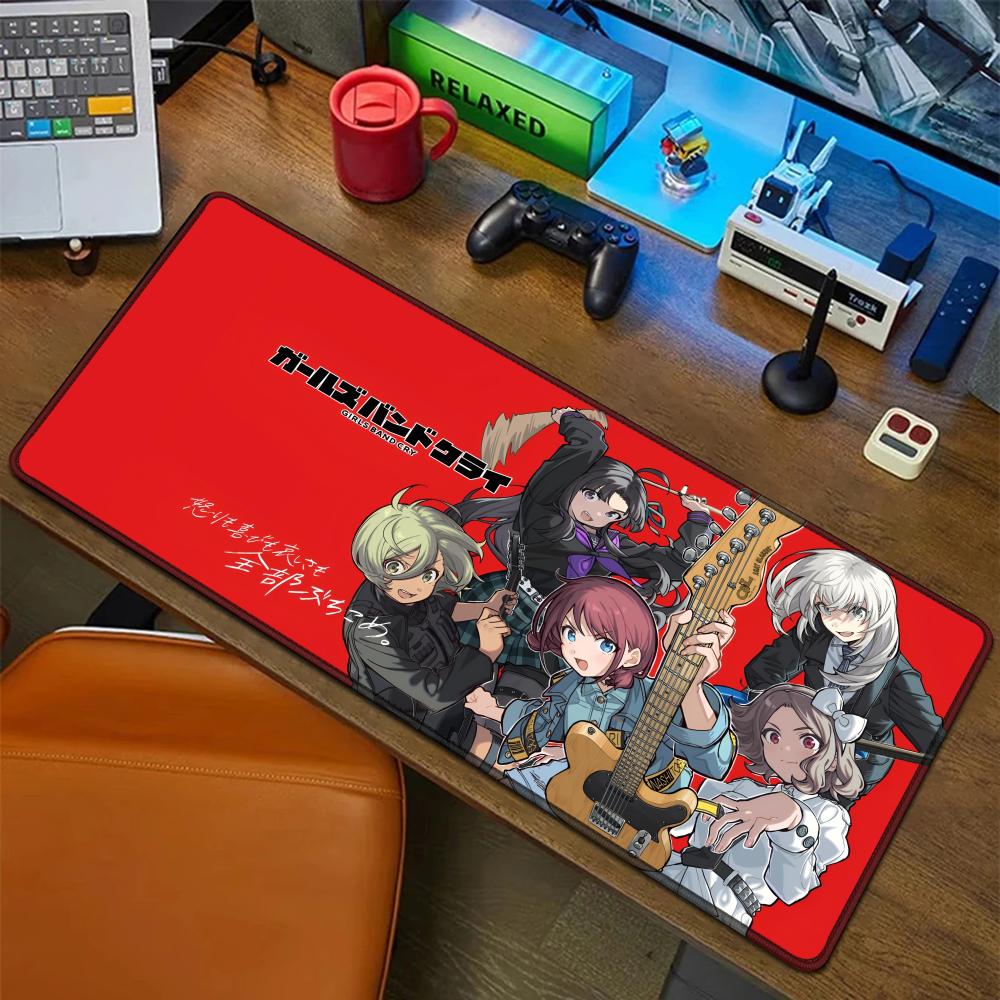 Laptop Accessories For Girls - Girls Band Cry Mouse Pad Rubber