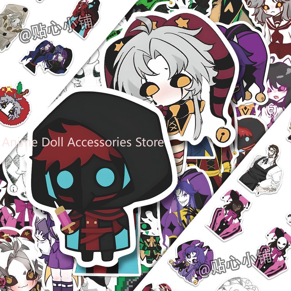 Laptop Accessories Stickers - 73PCS The Freak Circus Pierrot Anime