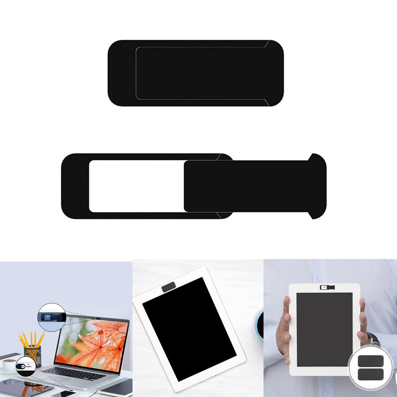 Laptop Accessories Stickers - 2/4Pcs Webcam Cover Shutter Magnet Slider