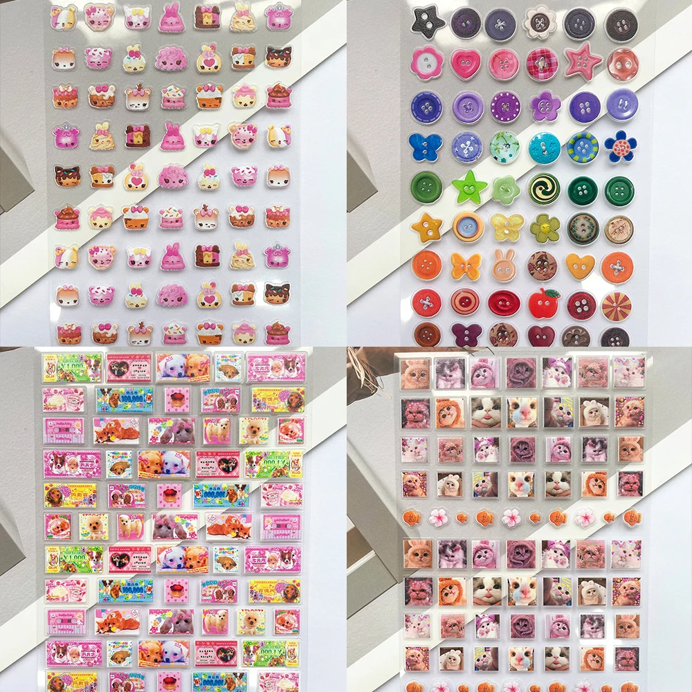 Laptop Accessories Stickers - Mini Pvc Funny Cat Poster Goods