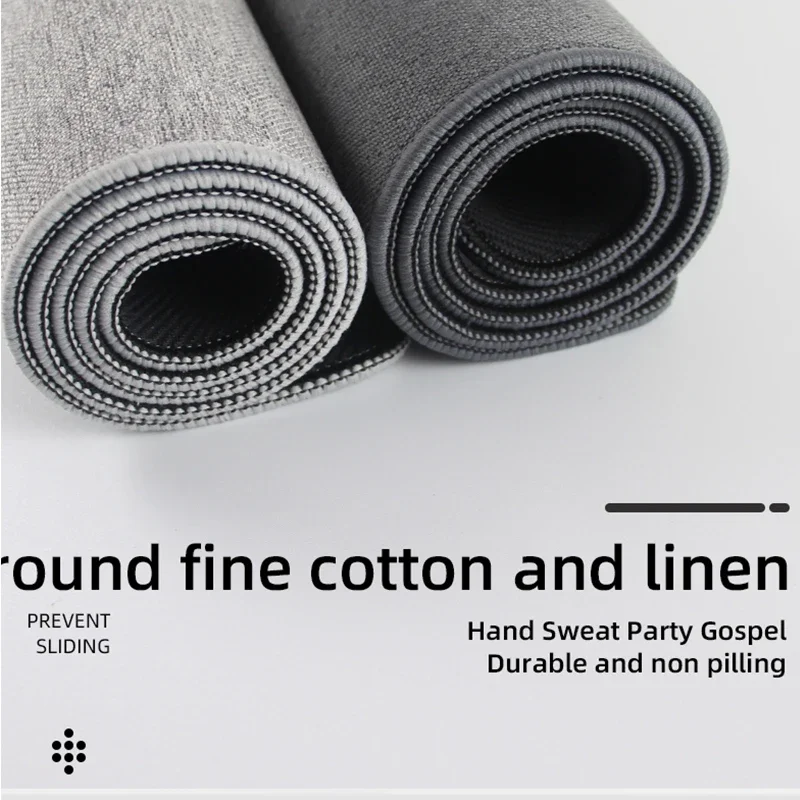 Laptop Accessories Aesthetic - Cotton and Linen Rubber XXL Mouse