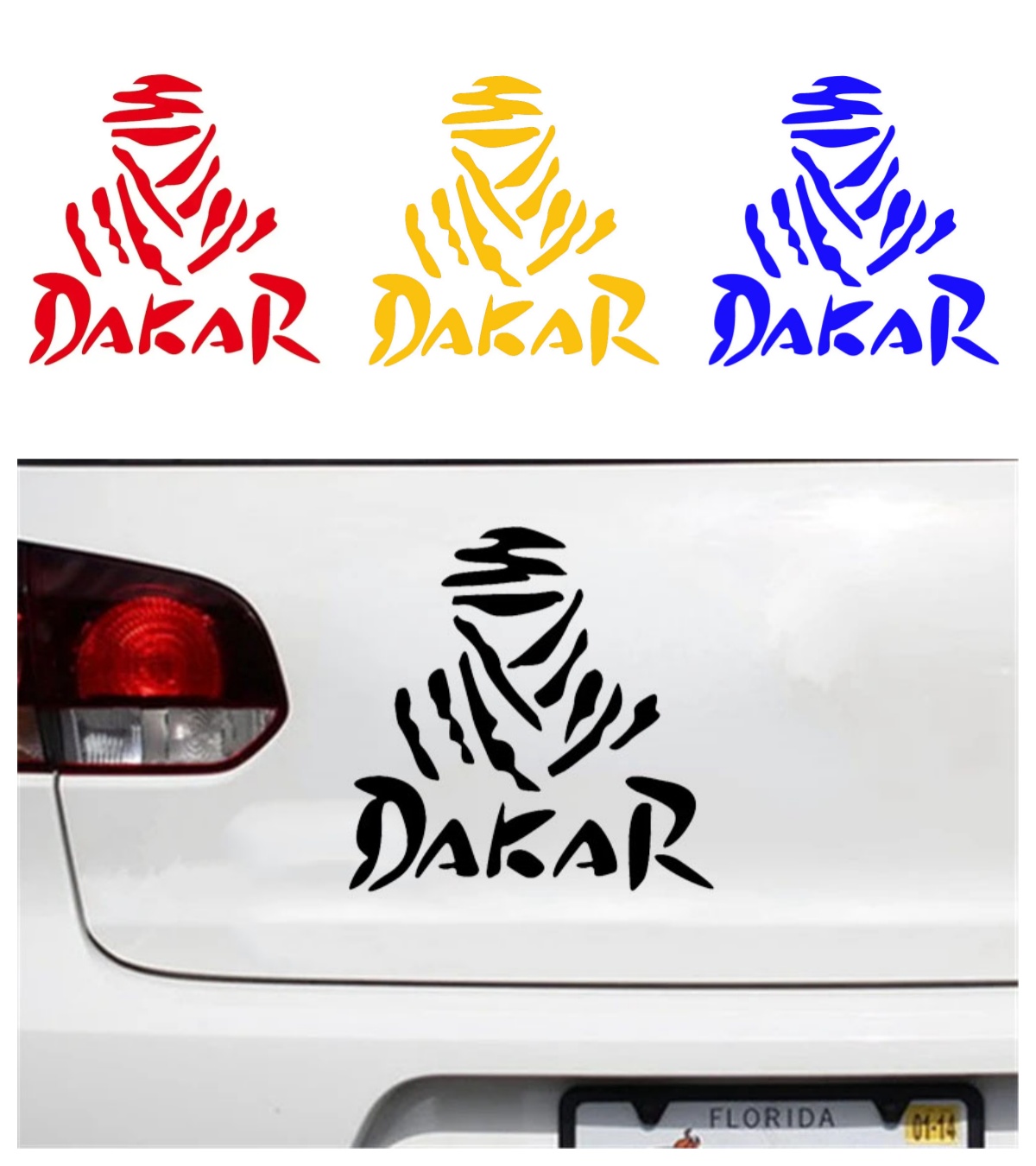 Laptop Accessories Stickers - Car Motorcycle Sticker DAKAR Rally Game