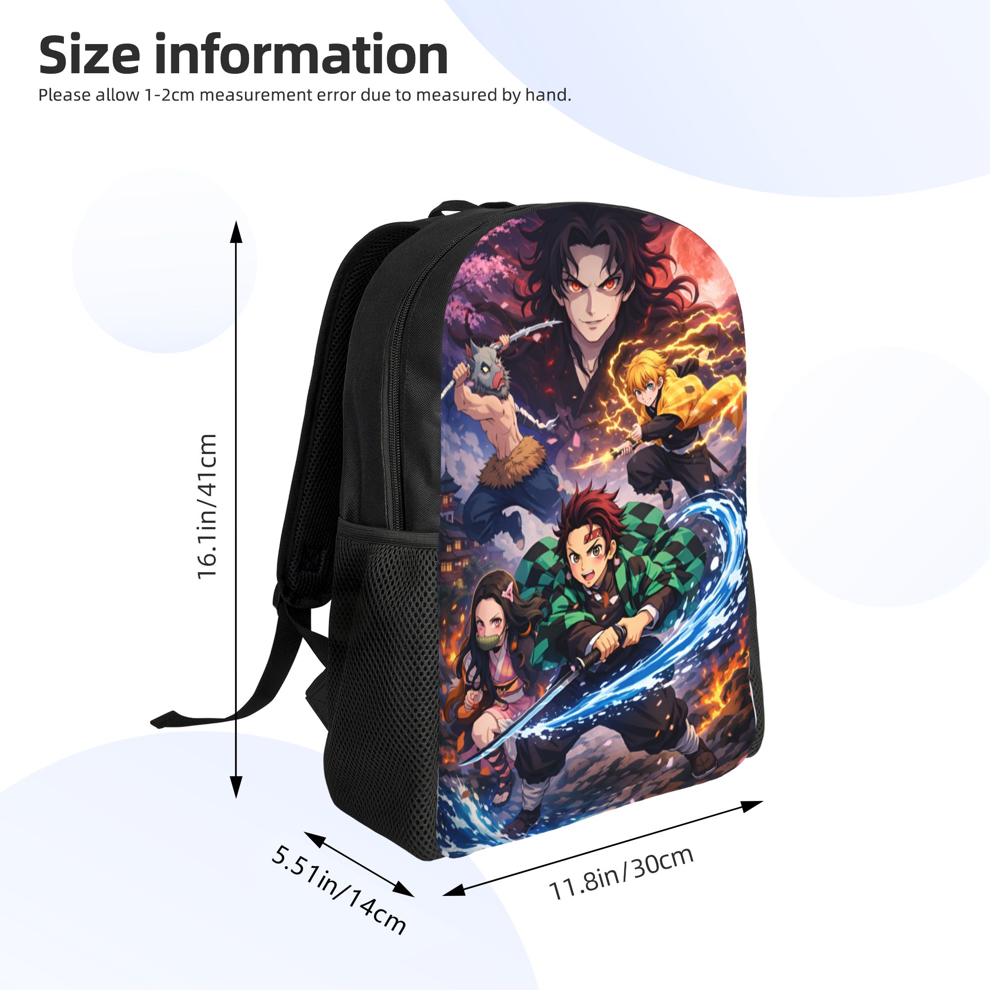 D-Demons Slayers Travel Backpa - Laptop Accessories Bag ulasan dan harga