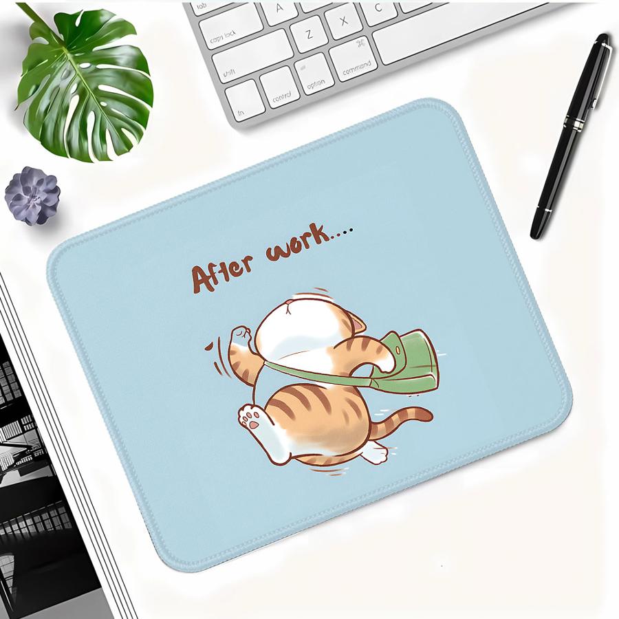 Work Cat Art Waterproof Mouse  - Laptop Accessories Officeworks ulasan dan harga