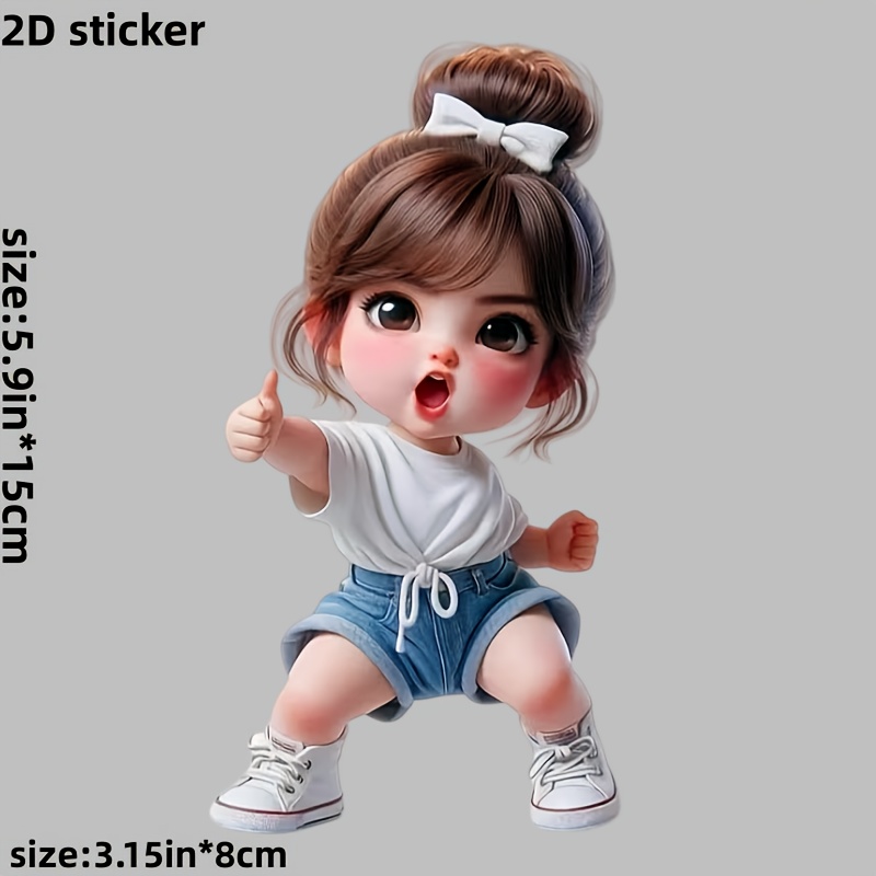 Thumbs-Up Motivational Girl Gl - Laptop Accessories For Girls ulasan dan harga