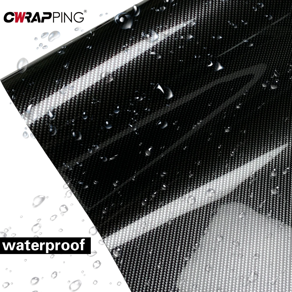 Carbon Fiber Matte Glossy Blac - Laptop Accessories Stickers ulasan dan harga