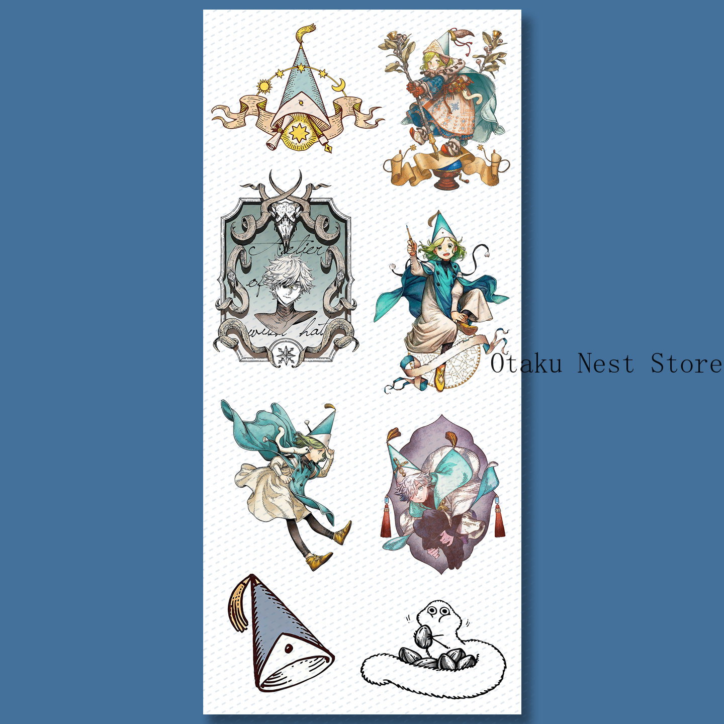Anime Witch Hat Atelier Coco Q - Laptop Accessories Stickers ulasan dan harga