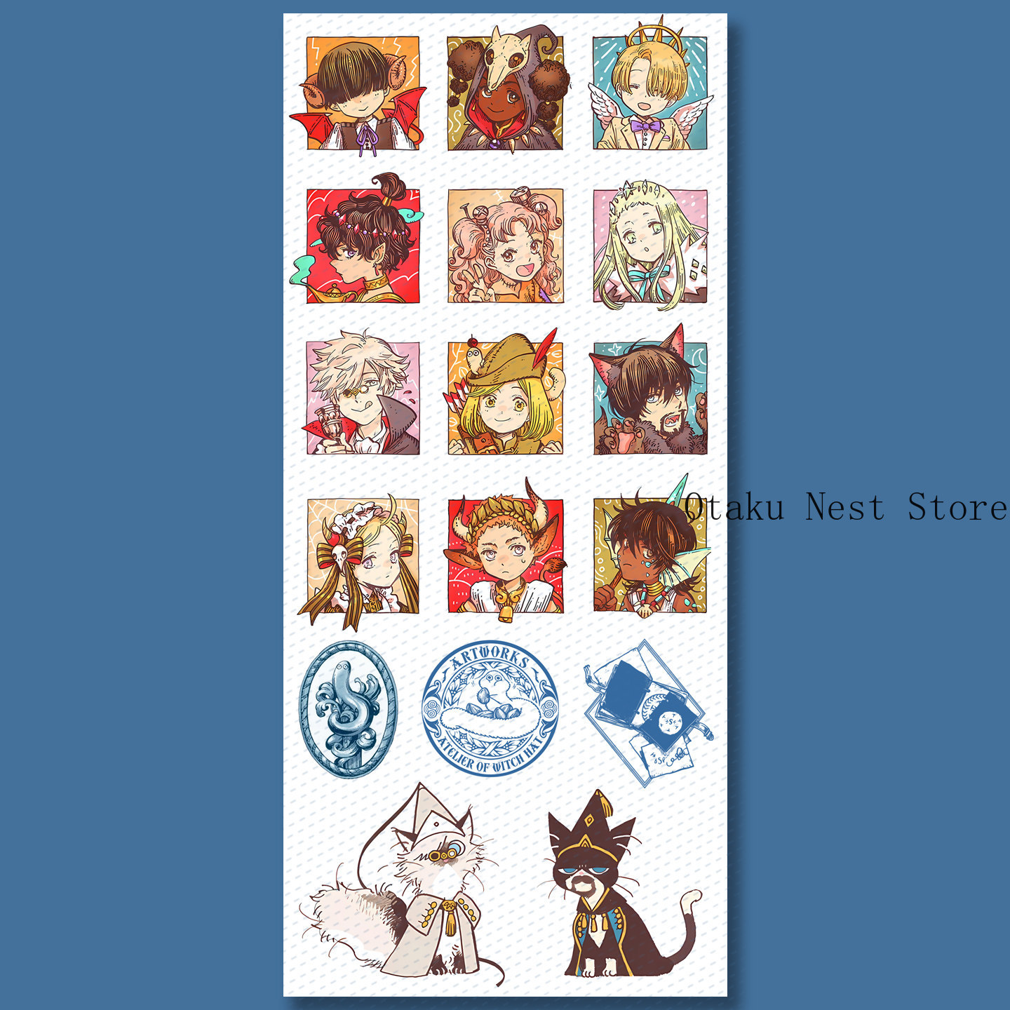 Anime Witch Hat Atelier Coco Q - Laptop Accessories Stickers ulasan dan harga