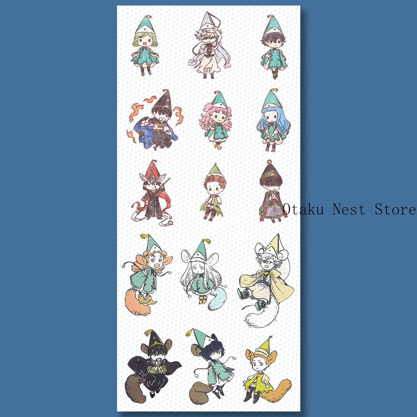 Anime Witch Hat Atelier Coco Q - Laptop Accessories Stickers ulasan dan harga