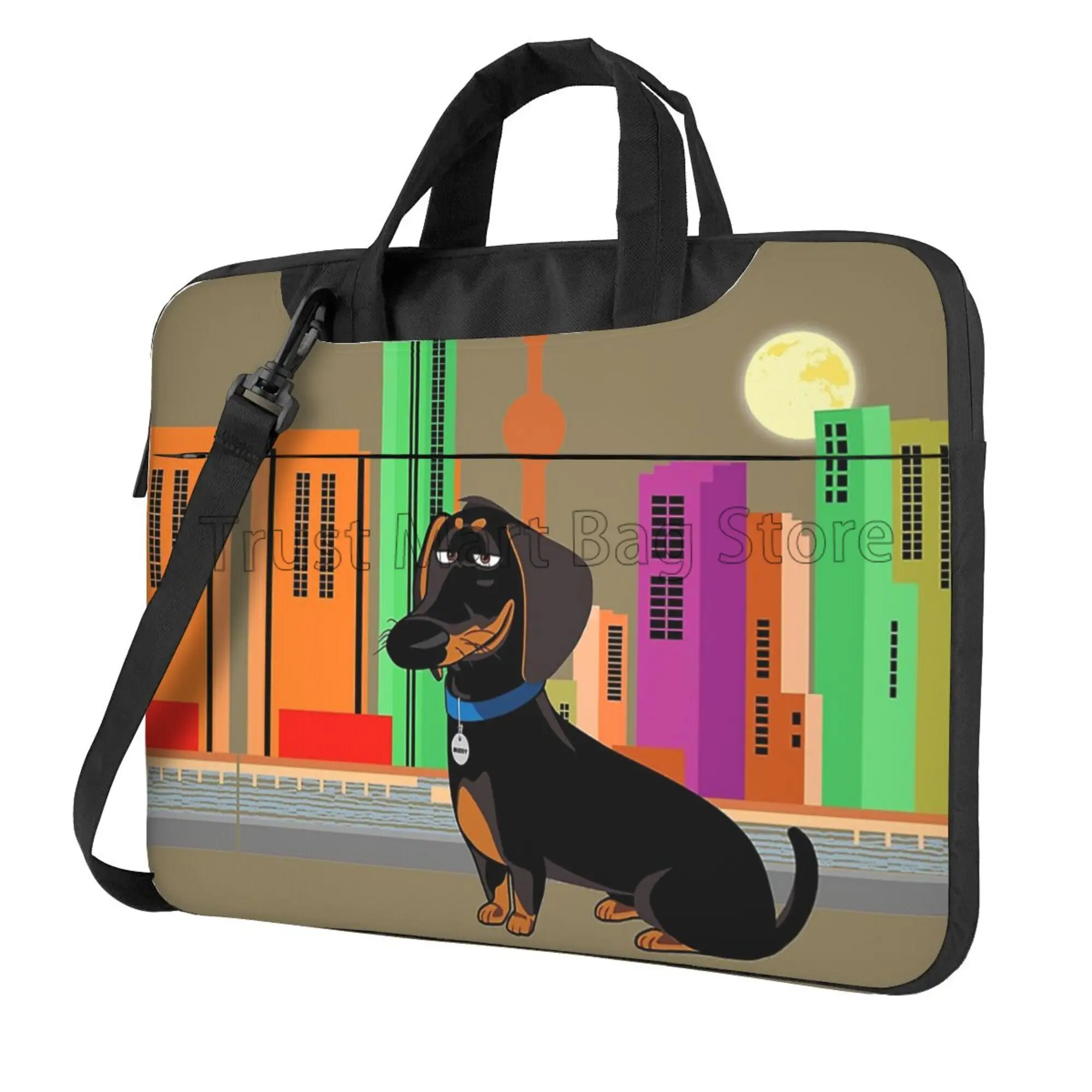 Cute Dachshund Print Laptop Ca - Laptop Accessories Case ulasan dan harga