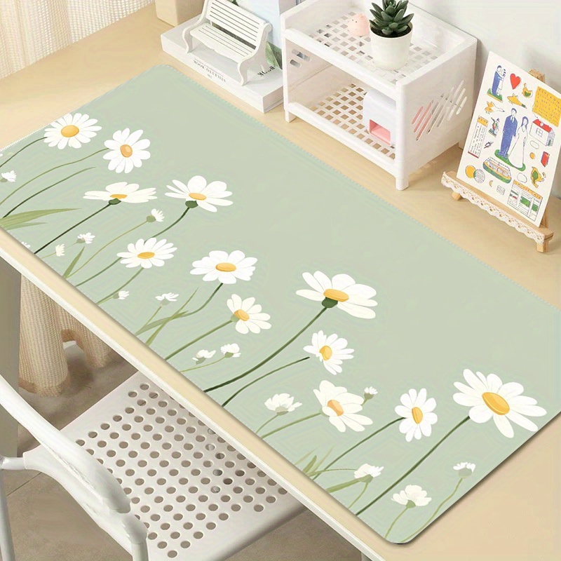 Large Keyboard Green Flower Mo - Laptop Accessories Officeworks ulasan dan harga