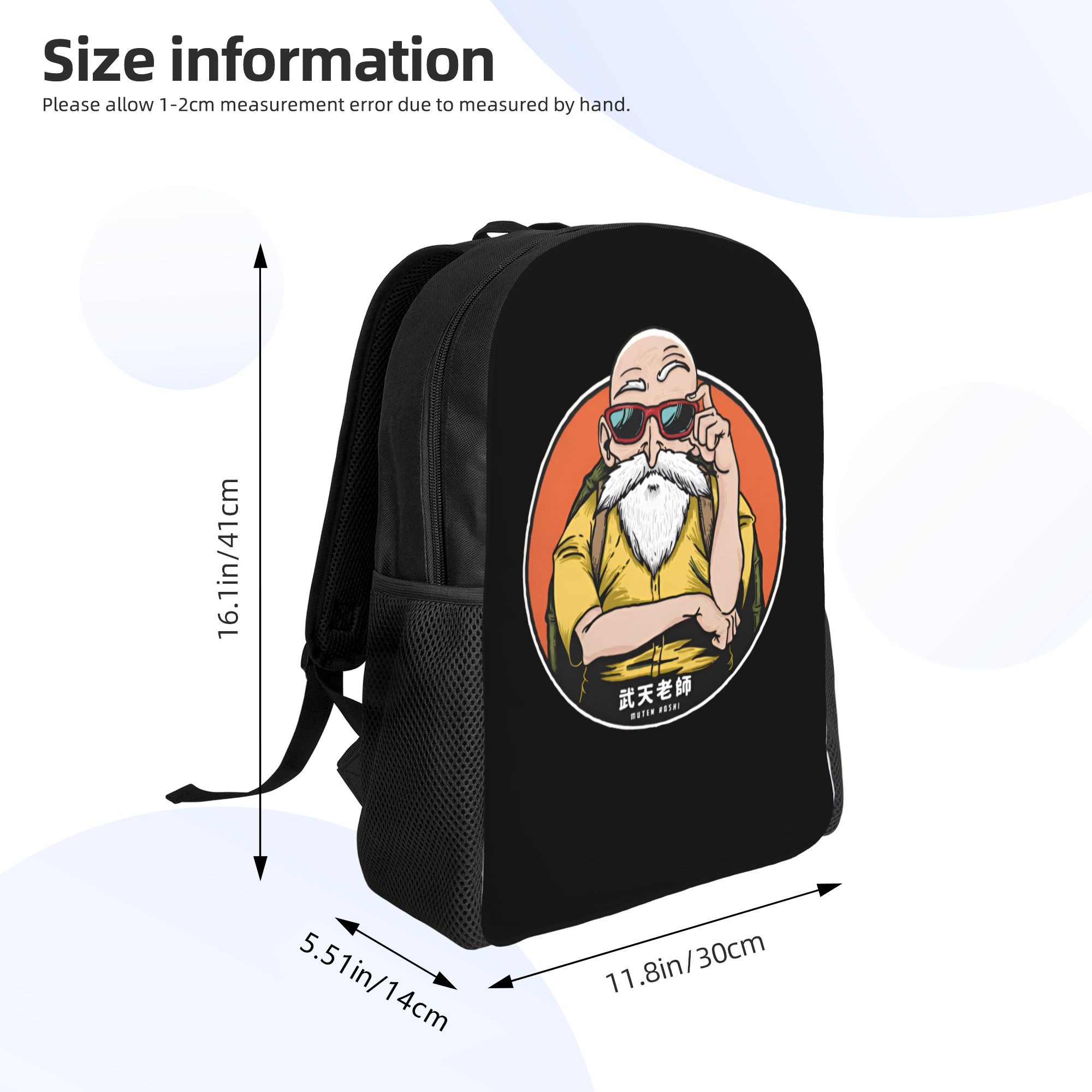 D-Dragon B-Ball Masters Roshis - Laptop Accessories Bag ulasan dan harga