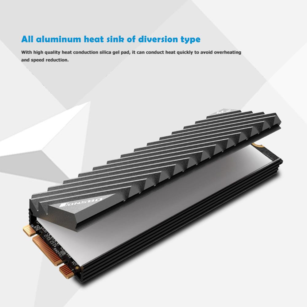 Jonsbo M2 2280 SSD Aluminum He - External Nvme Ssd ulasan dan harga