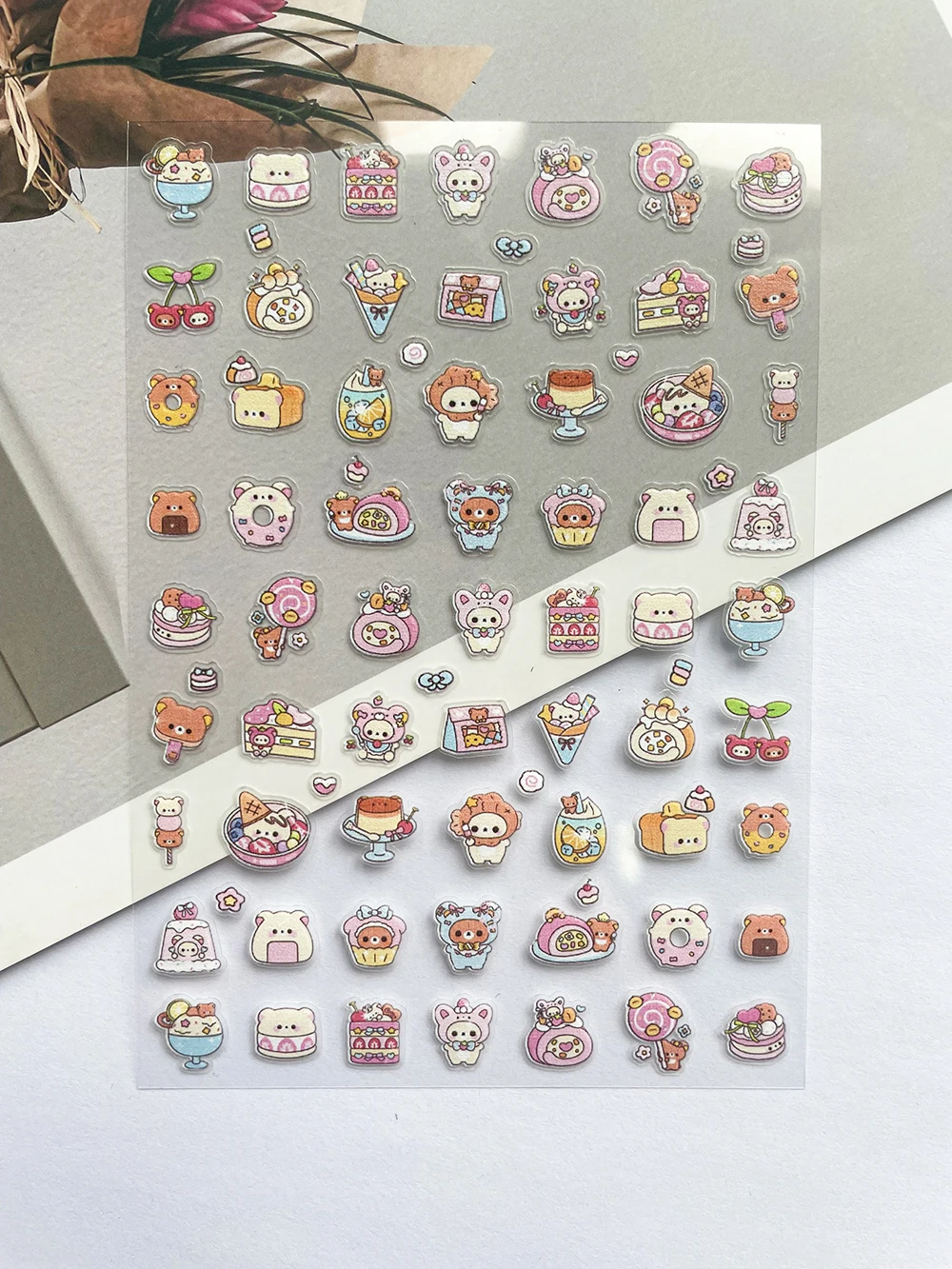 Pvc Super Mini Pink Rilakkuma  - Laptop Accessories Stickers ulasan dan harga