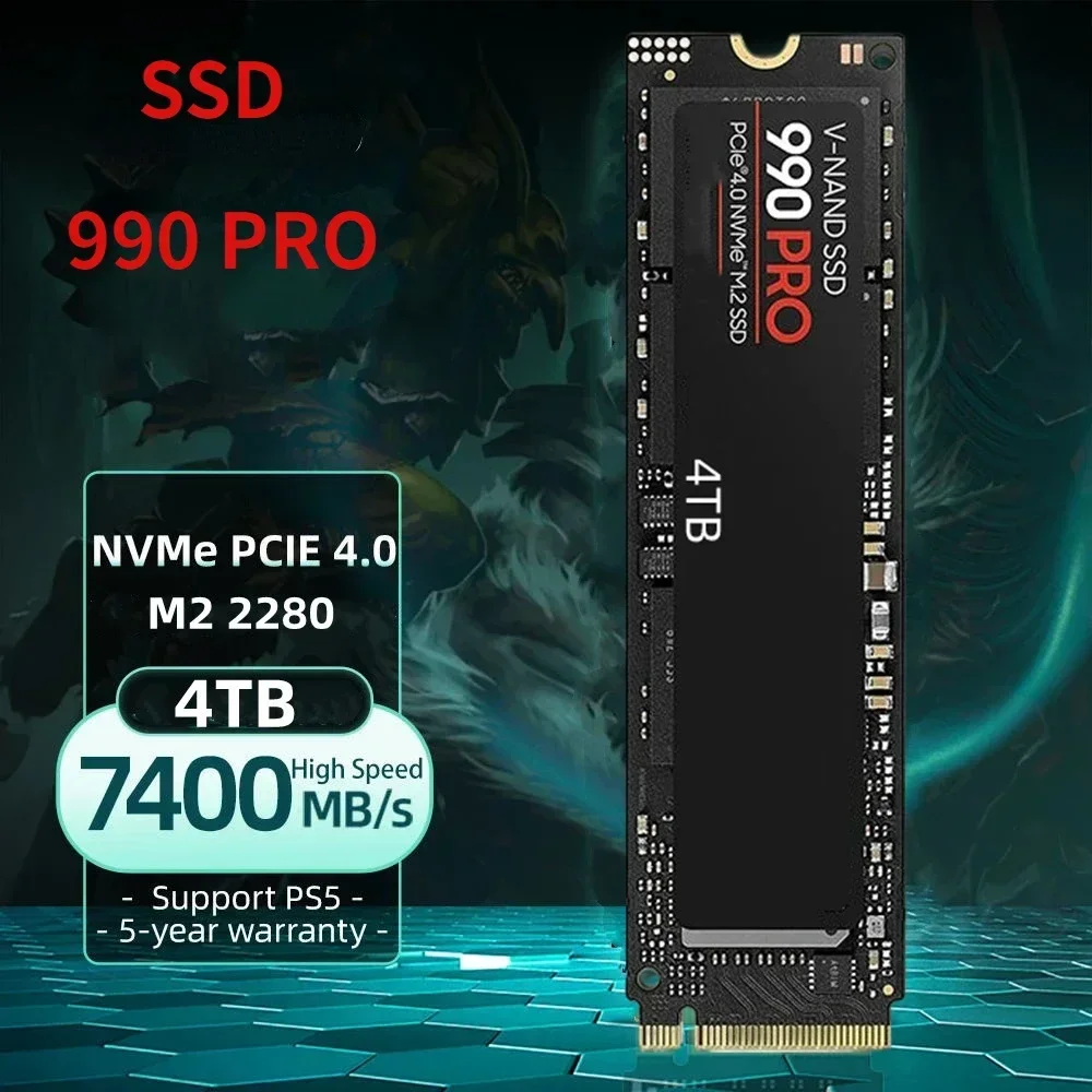 M.2 2280 PCIe4.0 NVMe SSD 990  - External Nvme Ssd ulasan dan harga