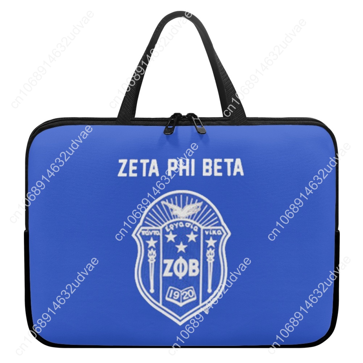 Zeta Phi Beta Sorority Print L - Laptop Accessories Bag ulasan dan harga