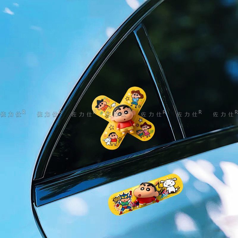 Crayon Shin-chan Band-Aid Cart - Laptop Accessories Aesthetic ulasan dan harga