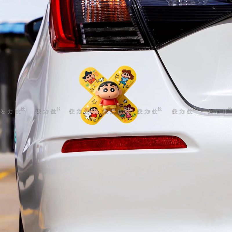 Crayon Shin-chan Band-Aid Cart - Laptop Accessories Aesthetic ulasan dan harga
