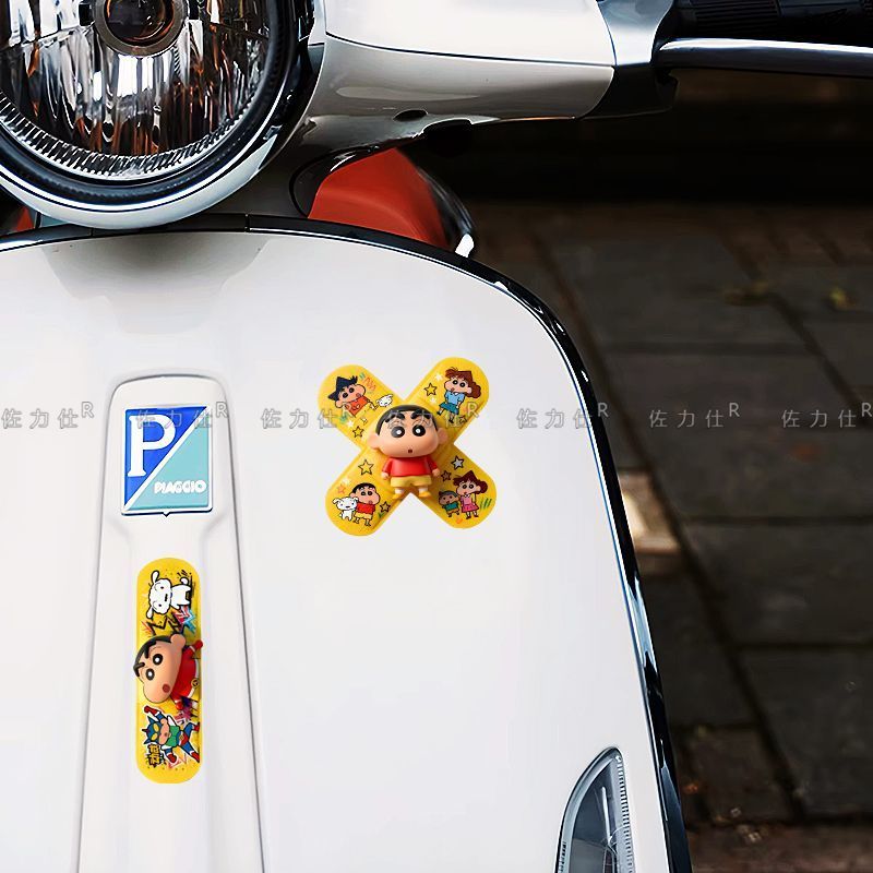 Crayon Shin-chan Band-Aid Cart - Laptop Accessories Aesthetic ulasan dan harga
