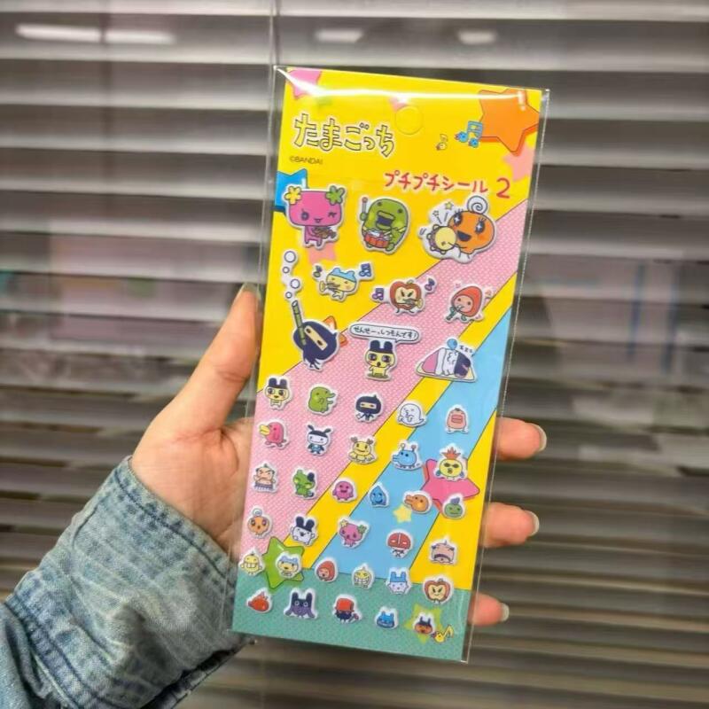 6Pcs Tamagotchi Cartoon Bubble - Laptop Accessories Stickers ulasan dan harga