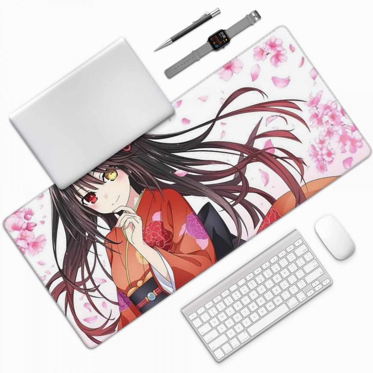 Large Mouse Pad Anime Girl Tok - Laptop Accessories For Girls ulasan dan harga