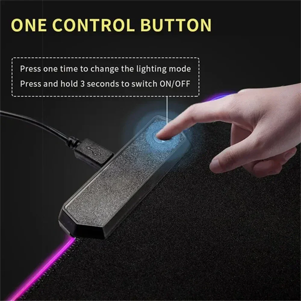 HD Anime Girl Mouse Pad RGB De - Laptop Accessories For Girls ulasan dan harga