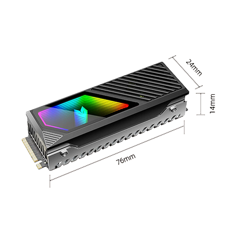 M2 Heat-sink NVMe SSD 2280 Coo - External Nvme Ssd ulasan dan harga