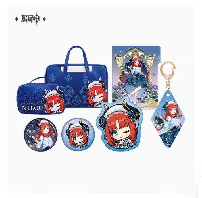 2024 Anime Genshin Impact an A - Laptop Accessories Bag ulasan dan harga