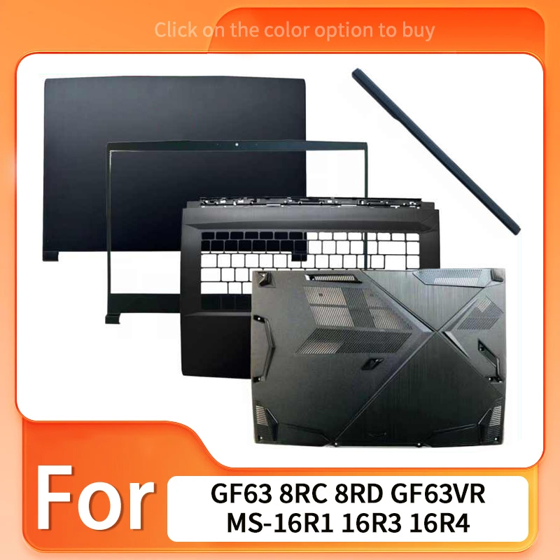 Black New For GF63 8RC 8RD GF6 - Laptop Accessories Case ulasan dan harga