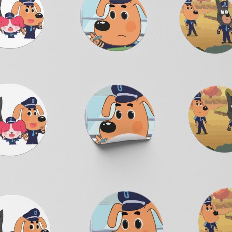 Sheriffs Labradors Cute Charac - Laptop Accessories Aesthetic ulasan dan harga