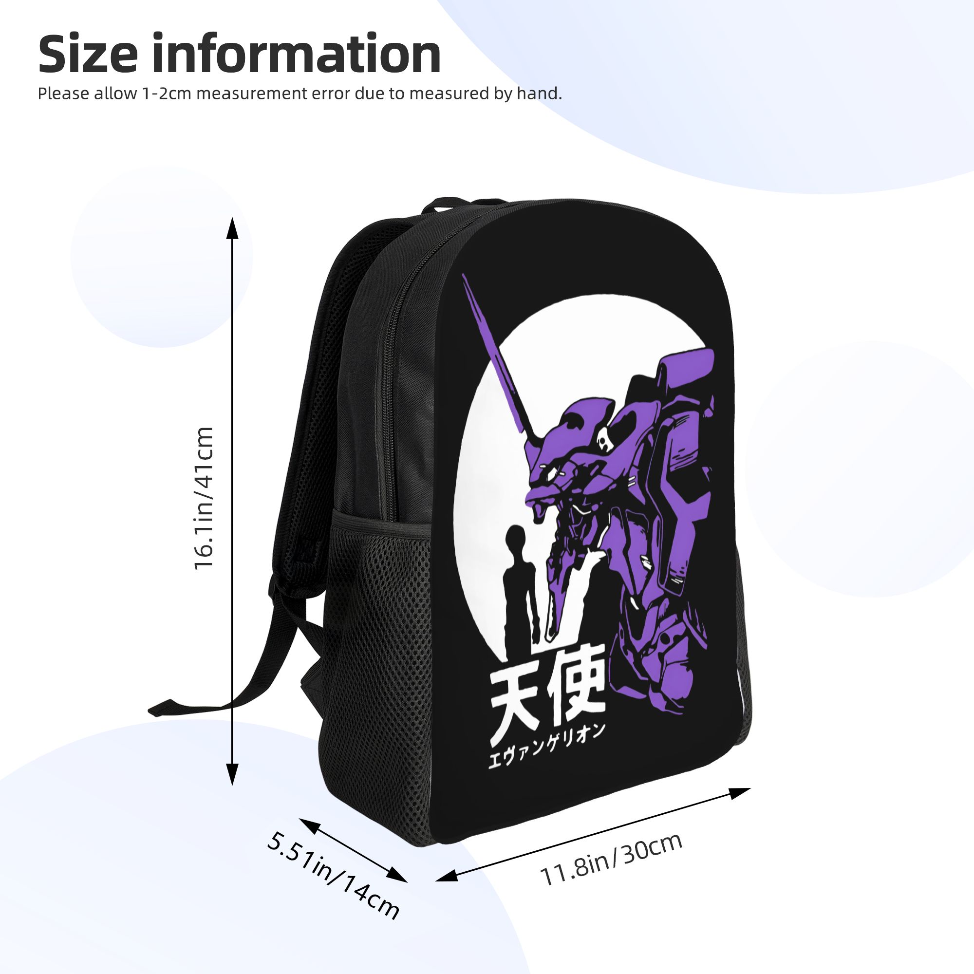 3D Print E-Evangelions Backpac - Laptop Accessories Bag ulasan dan harga