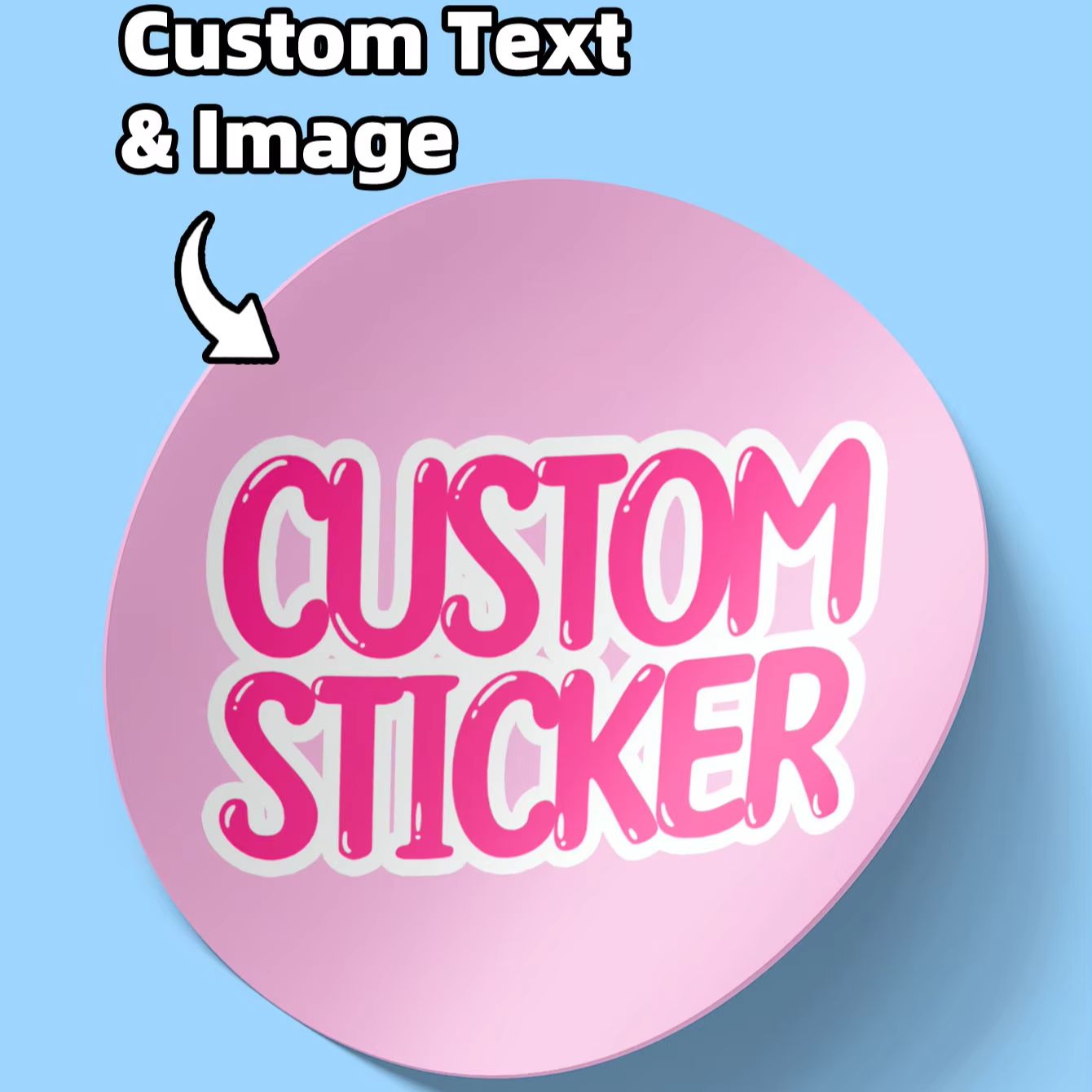 1-150PCS Custom Round Waterpro - Laptop Accessories Aesthetic ulasan dan harga