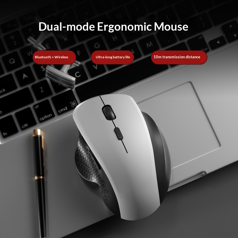 Gray Wireless Bluetooth Mouse  - Laptop Accessories Officeworks ulasan dan harga