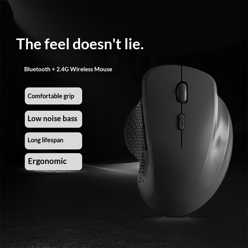 Gray Wireless Bluetooth Mouse  - Laptop Accessories Officeworks ulasan dan harga