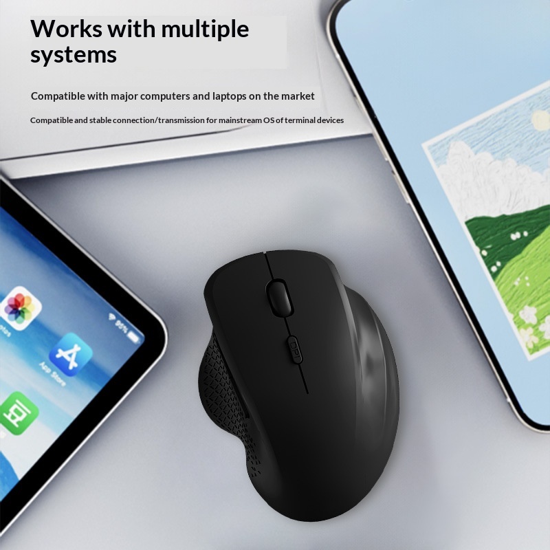 Gray Wireless Bluetooth Mouse  - Laptop Accessories Officeworks ulasan dan harga